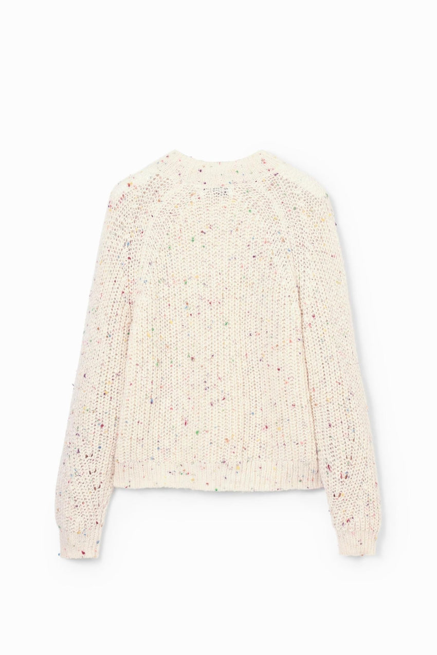 Desigual Women's Woman Flat Knit Thick Gauge Pullover - 7DAY'S