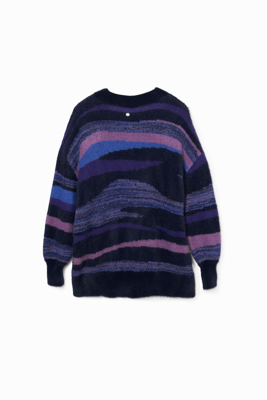 Desigual Women's Woman Flat Knit Thick Gauge Pullover - 7DAY'S