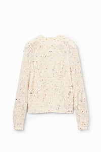 Desigual Women's Woman Flat Knit Thick Gauge Pullover - 7DAY'S
