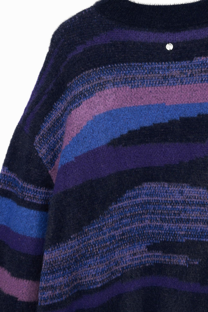 Desigual Women's Woman Flat Knit Thick Gauge Pullover - 7DAY'S