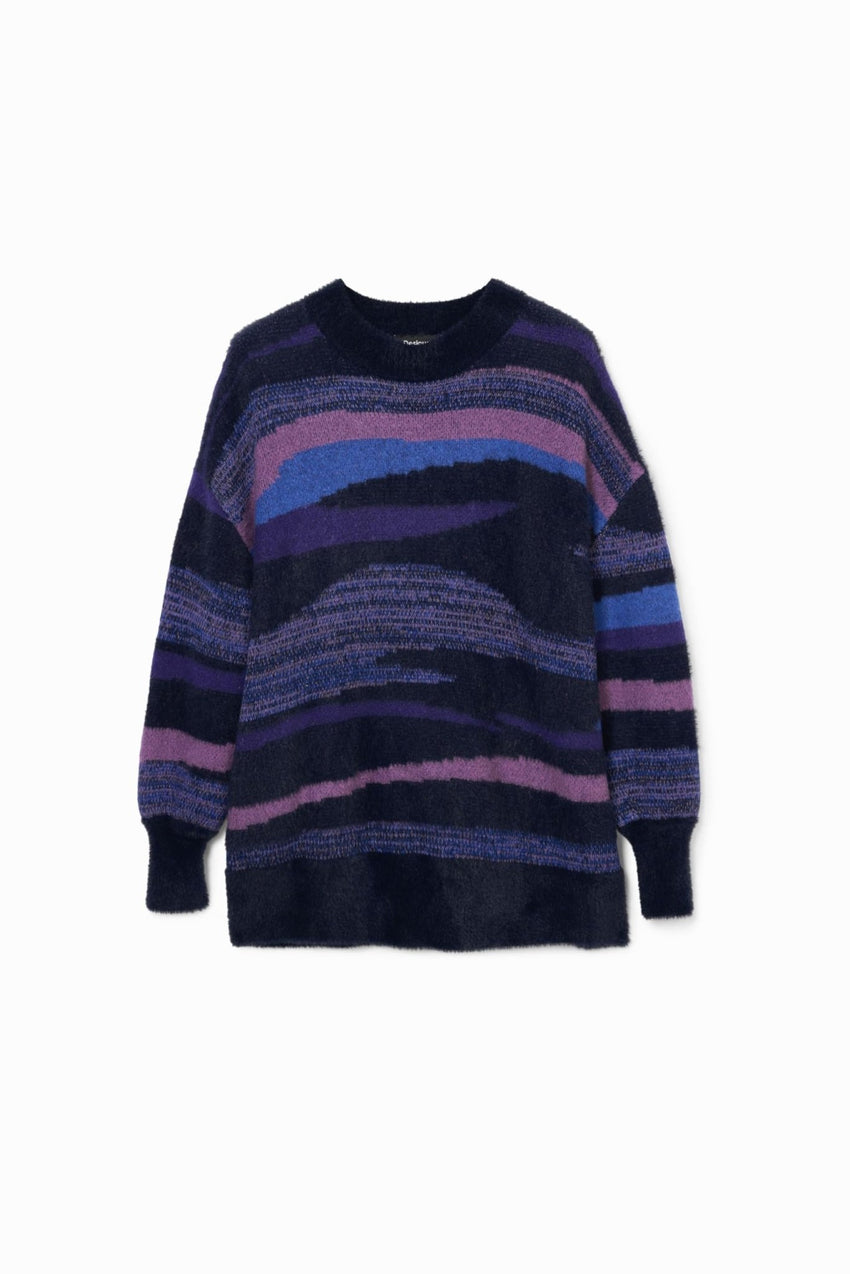 Desigual Women's Woman Flat Knit Thick Gauge Pullover - 7DAY'S