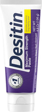 Desitin Maximum Strength Baby Diaper Rash Cream, 40% Zinc Oxide for Treatment, Relief & Prevention, Hypoallergenic, Phthalate - & Paraben - Free Paste, Protects Skin for 12 Hours, 4.8 oz - 7DAY'S