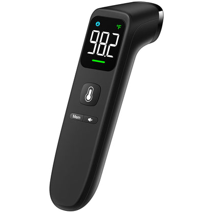 Digital Thermometer for Adults and Kids, Forehead No - Touch Thermometer with Fever Alarm, Accurate and Easy - to - use Thermometer for Home use - 7DAY'S