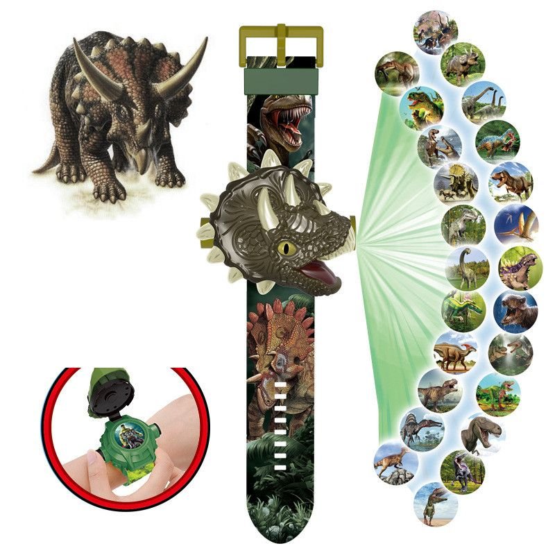 Dinosaur Projection Watch Children's Toys Creative Gift - 7DAY'S