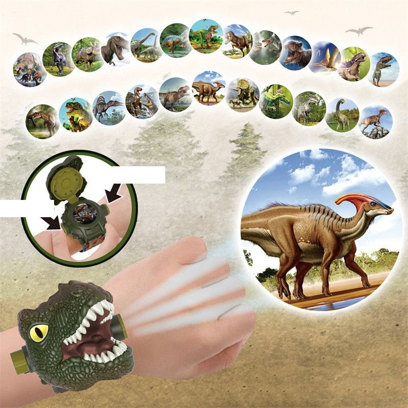 Dinosaur Projection Watch Children's Toys Creative Gift - 7DAY'S
