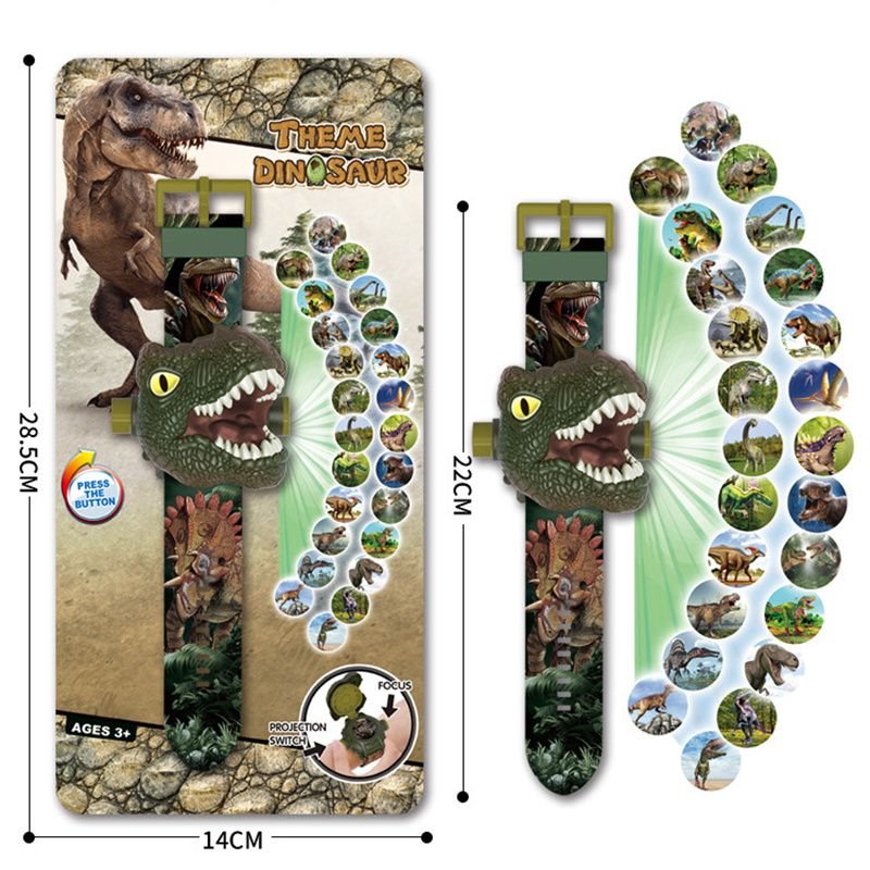 Dinosaur Projection Watch Children's Toys Creative Gift - 7DAY'S