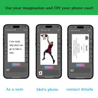 DIY E - Ink Phone Case for iPhone 15 Pro Max APP Operation Smart Photo Rear Projection Customiza Phone Case Instantly Display Photos On The Ink Screen Back Cover Personalize Your Phone case - 7DAY'S