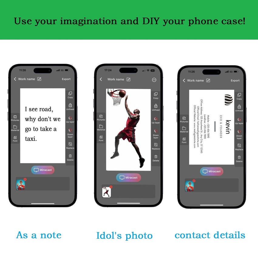 DIY E - Ink Phone Case for iPhone 15 Pro Max APP Operation Smart Photo Rear Projection Customiza Phone Case Instantly Display Photos On The Ink Screen Back Cover Personalize Your Phone case - 7DAY'S