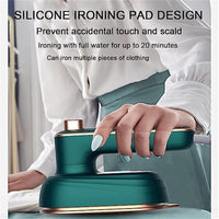 Dodorado Steam Iron, Peachloft Steamer, Portable Steamer for Clothes Travel, Household Handheld Portable Garment Steamer, Travel Size Clothes Steamers, Handheld Portable Iron, Rapid Heating (White) - 7DAY'S