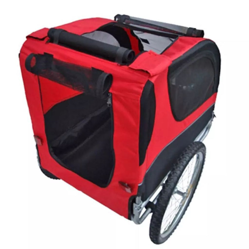 Dog Bike Trailer Lassie Red - 7DAY'S