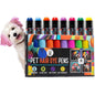 Dog Hair Dye 8 Color Dog Safe Hair Dye Non Toxic & Temporary Pet Hair Dye for Dogs - 7DAY'S