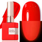Double Rhythm 15ML Gel Nail Polish Pure Sheer Same Color Same Bottle Soak Off Gel Polish Art Manicure Salon DIY at Home for Women (Milky White - A1075) - 7DAY'S