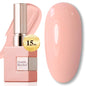Double Rhythm 15ML Gel Nail Polish Pure Sheer Same Color Same Bottle Soak Off Gel Polish Art Manicure Salon DIY at Home for Women (Milky White - A1075) - 7DAY'S