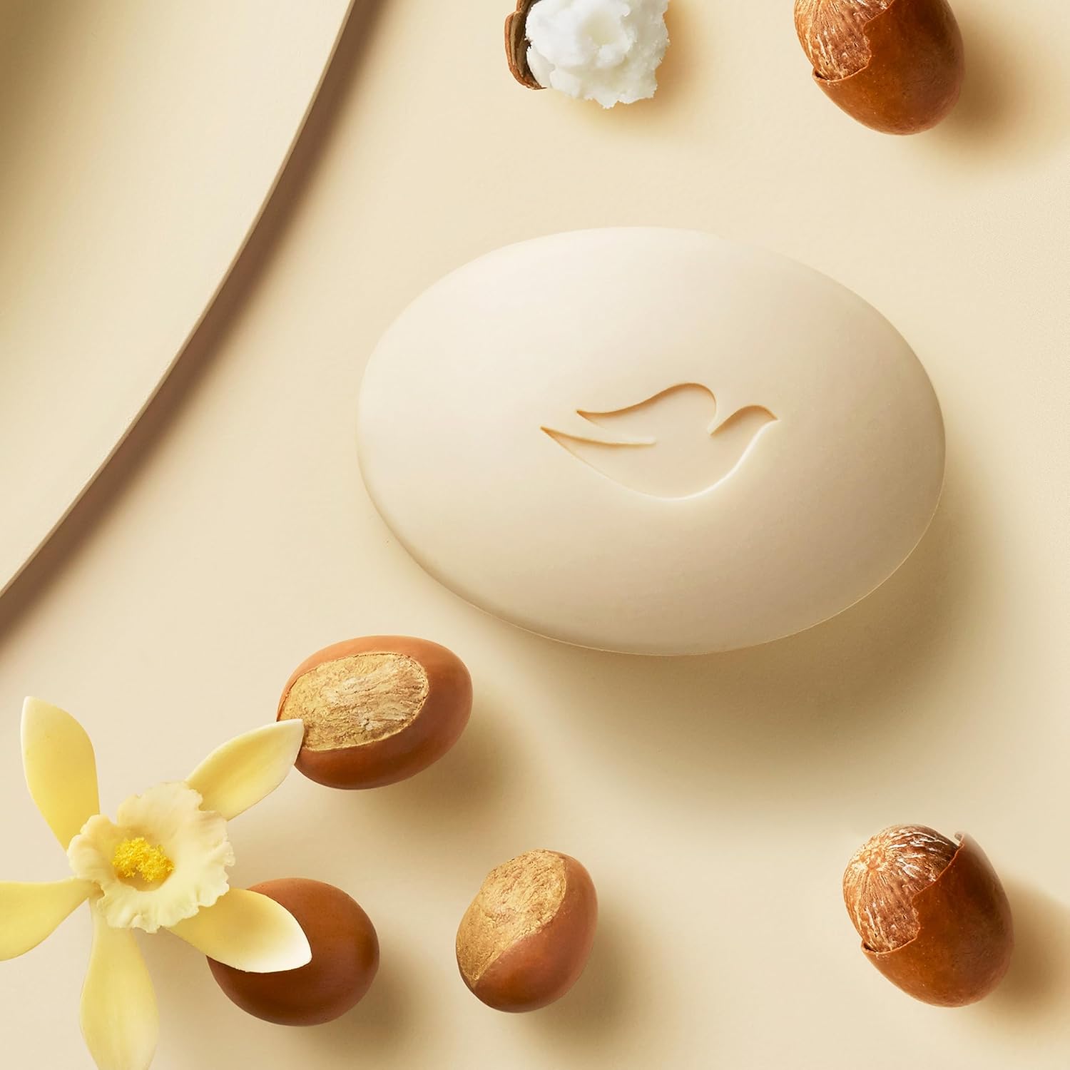 Dove Beauty Bar Soap Shea Butter, 8 Count - 7DAY'S