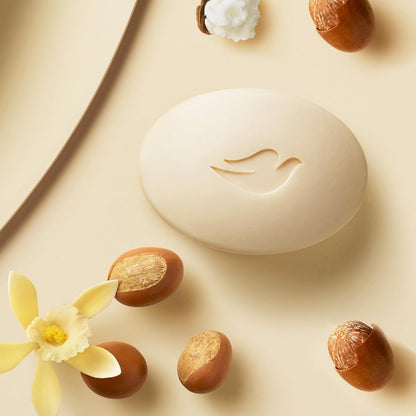 Dove Beauty Bar Soap Shea Butter, 8 Count - 7DAY'S