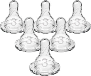 Dr. Brown's Original Nipple, Level 3 (6m+), 6 Count
