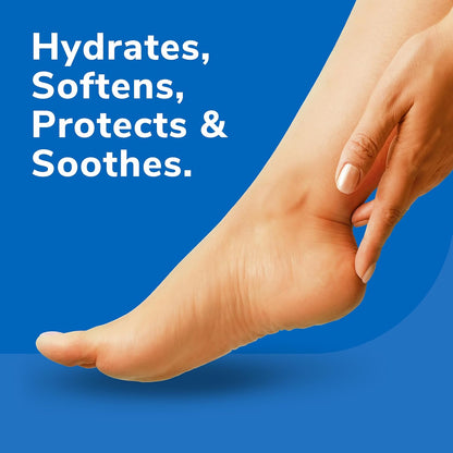 Dr. Scholl's Severe Cracked Heel Repair Restoring Balm 2.5oz, with 25% Urea for Dry, Cracked Feet, Heals and Moisturizes for Healthy Feet - 7DAY'S