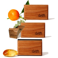 Drift Car Air Freshener - Wood Air Freshener - Car Odor Eliminator - Teak Scent Starter Kit - 7DAY'S