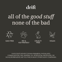 Drift Car Air Freshener - Wood Air Freshener - Car Odor Eliminator - Teak Scent Starter Kit - 7DAY'S