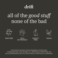 Drift Car Air Freshener - Wood Air Freshener - Car Odor Eliminator - Teak Scent Starter Kit - 7DAY'S