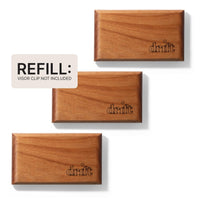 Drift Car Air Freshener - Wood Air Freshener - Car Odor Eliminator - Teak Scent Starter Kit - 7DAY'S