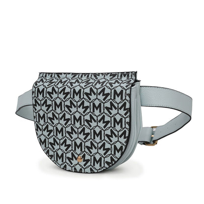 MKF Collection Daksha Signature Half Moon Belt Waist Bag by Mia K