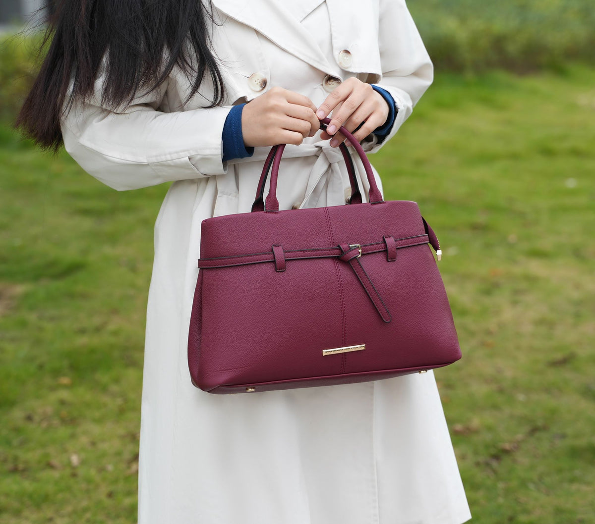 MKF Colelction Rubia Satchel Bag by Mia K