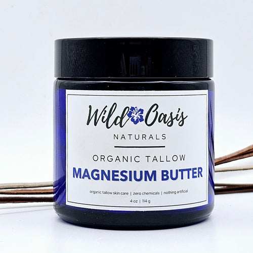 Magnesium Butter - Organic Tallow Magnesium Cream