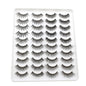 20 Pairs Mink Lashes Natural False Eyelashes Dramatic Volume Fake Lashes Soft Thick Long Eyelashes Wispy Makeup Extension 2022