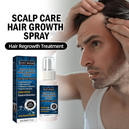 East Moon Men's Hair Spray, Dense Hair Solid Hair Hair Line Anti-Drop Fluid Thick