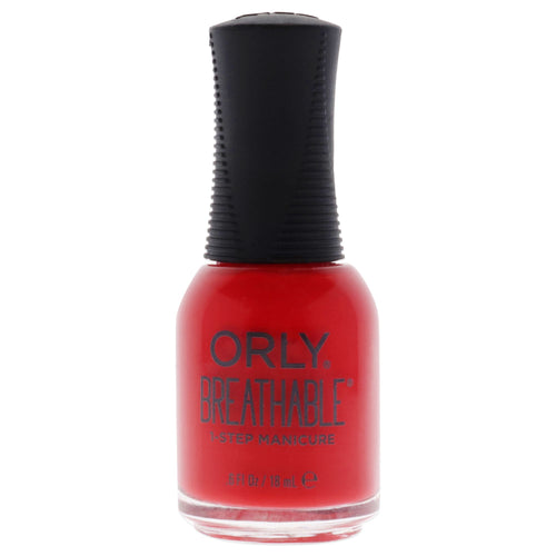 Breathable 1 Step Manicure - 2060015 Cherry Bomb by Orly for Women - 0.6 oz Nail Polish