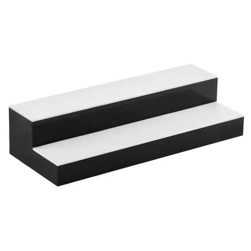 VEVOR LED Lighted Liquor Bottle Display, 2 Tiers 20 Inches Whiskey Rack, Supports USB, Illuminated Home Bar Shelf with RF Remote & App Control, 9 Static Colors, Acrylic Lighted Shelf for 10 Bottles