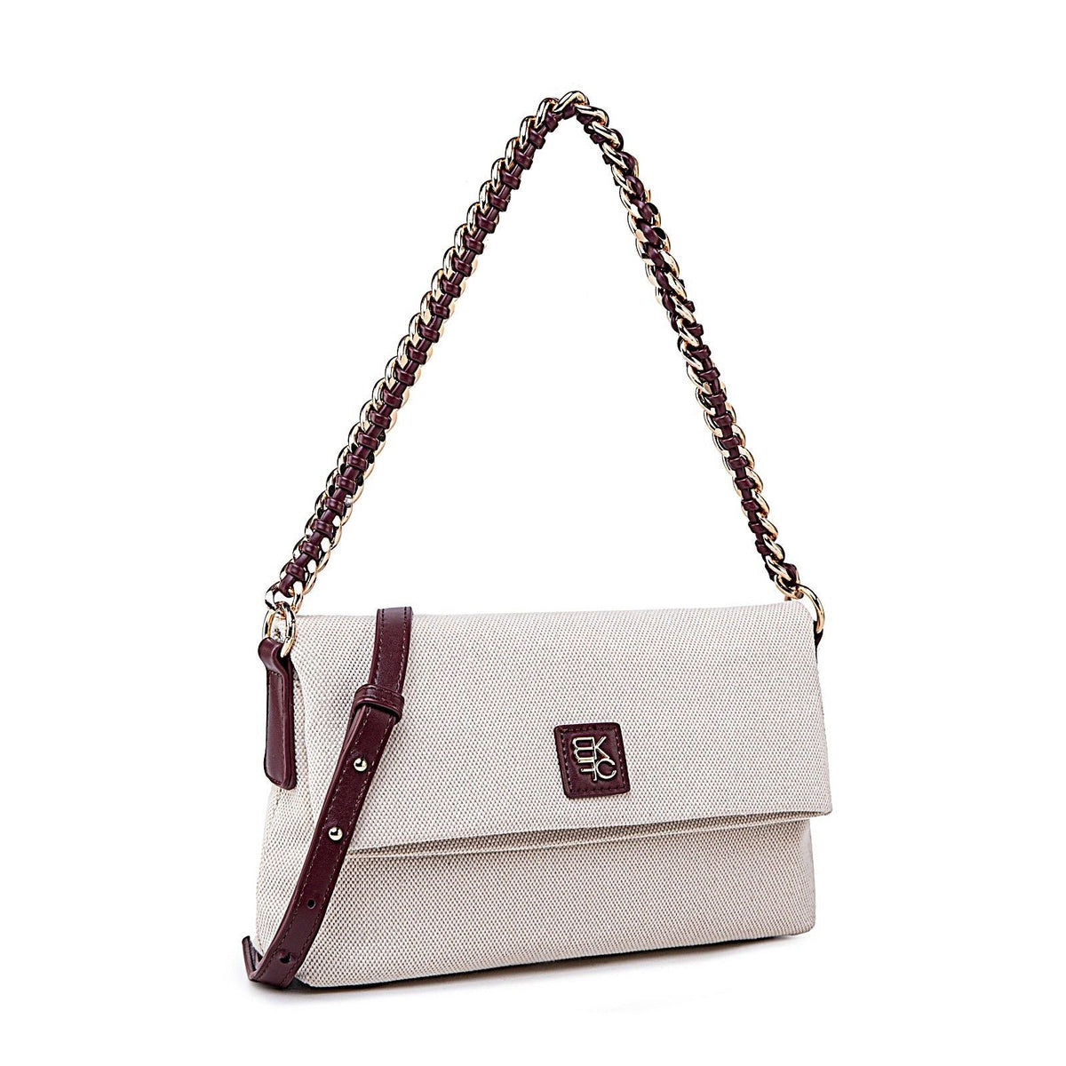 MKF Collection Fiora Faux Leather Shoulder Crossbody Bag by Mia K