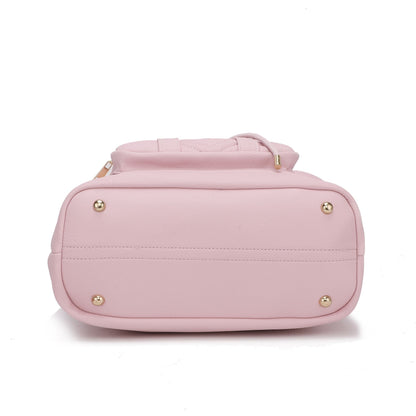 MKF Collection Ryder Vegan Leather Women Shoulder Bag With Wallet by Mia k