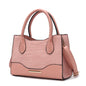 MKF Collection Gili Crocodile Embossed Vegan Leather Women Tote Bag by Mia K