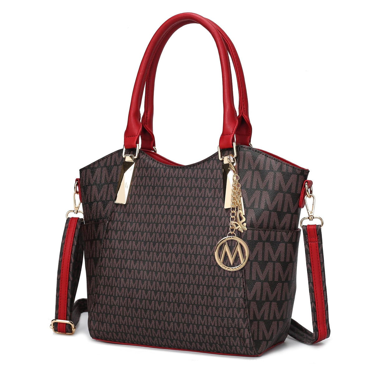 MKF Collection Devorah Signature Printed Vegan Leather Women's Tote Bag by Mia K
