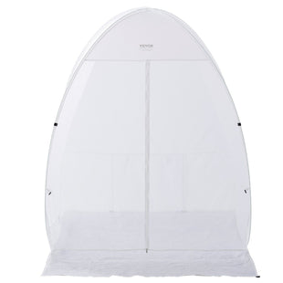 VEVOR Spray Paint Shelter, 60 x 60 x 70 in Pop-Up Portable Spray Paint Tent with Built-In Floor, Exhaust Window and Storage Bag, Foldable Paint Booth for Furniture, DIY Hobby Tool Painting Station