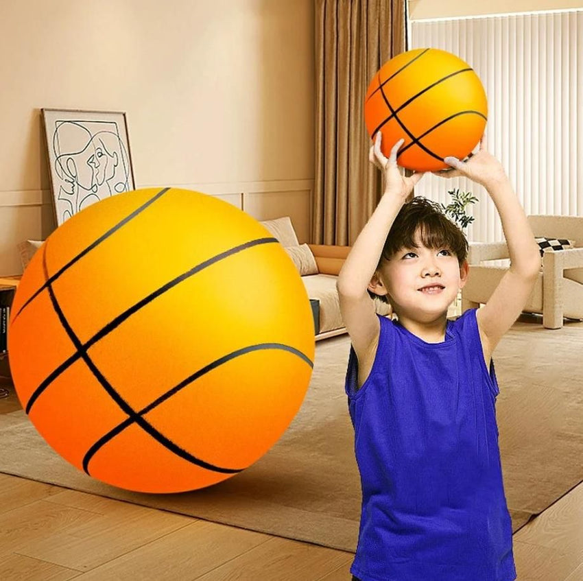 Silent Basketball, Indoor Training Ball Uncoated High Density Foam Ball
