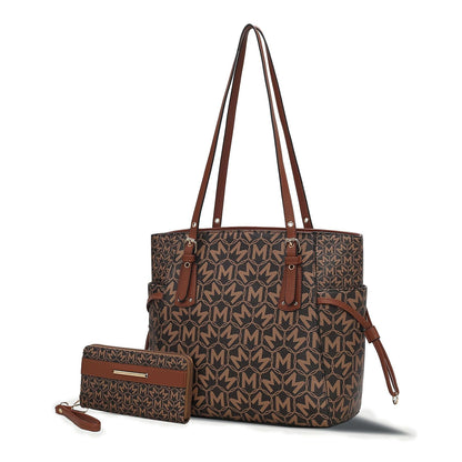 MKF Collection Pauline Tote Bag with Wallet by Mia K