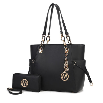 MKF Collection Yale Tote Women's Bag with Wallet Handbag Purse by Mia K