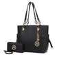 MKF Collection Yale Tote Women's Bag with Wallet Handbag Purse by Mia K