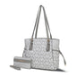 MKF Collection Pauline Tote Bag with Wallet by Mia K