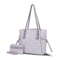MKF Collection Pauline Tote Bag with Wallet by Mia K