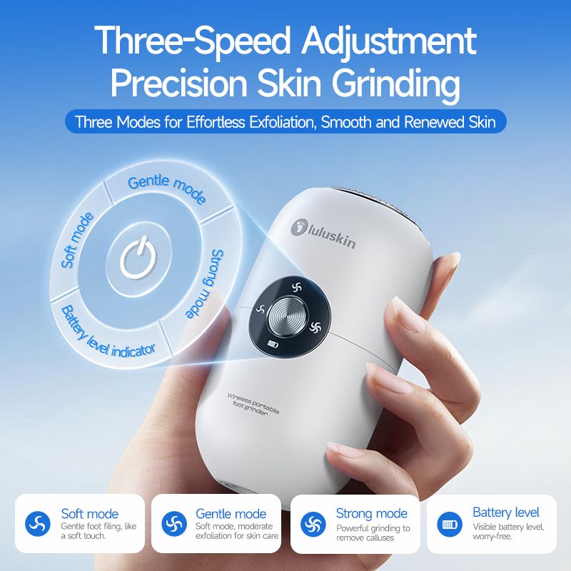 Cross-border popular electric foot callus remover, automatic and efficient foot file for removing dead skin, Amazon best-selling foot care tool