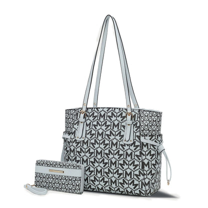 MKF Collection Pauline Tote Bag with Wallet by Mia K
