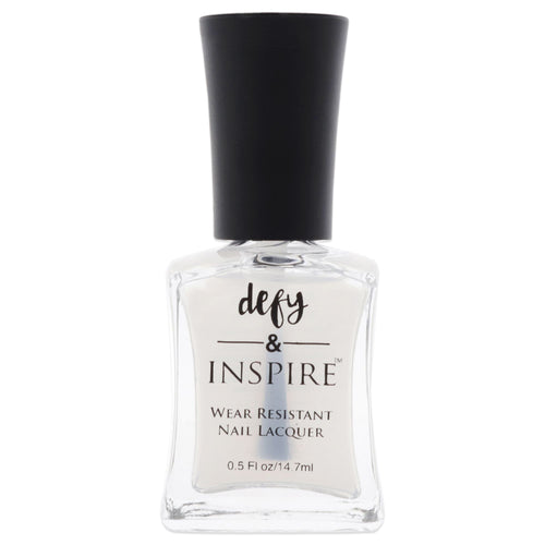 Wear Resistant Nail Lacquer - 105 All About That Base by Defy and Inspire for Women - 0.5 oz Nail Polish