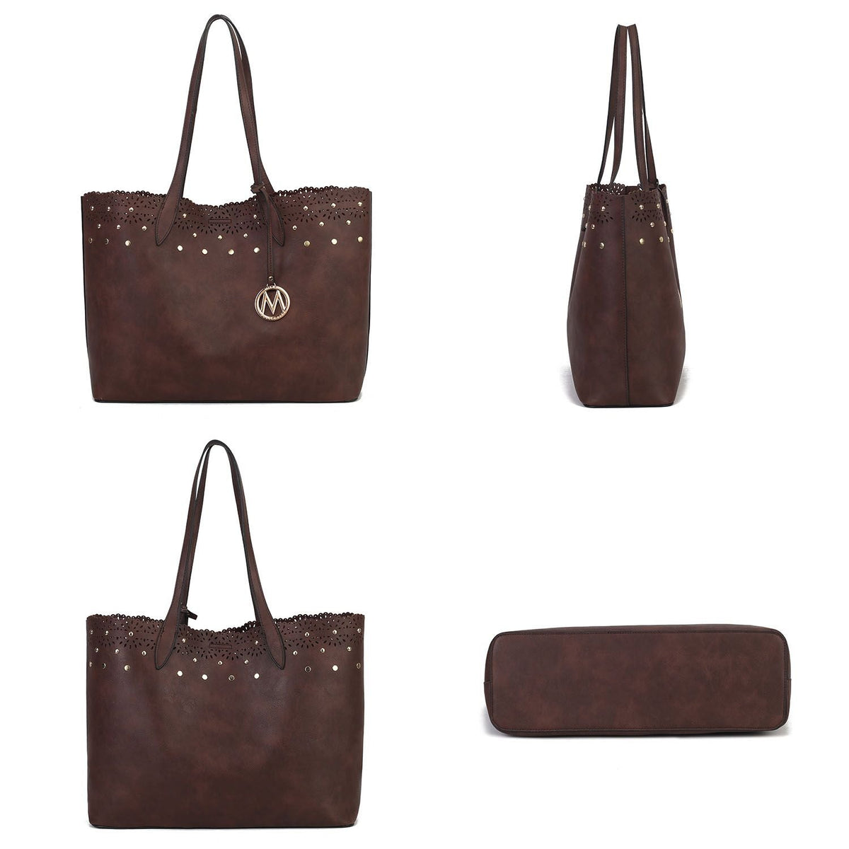 MKF Collection Mariahna 3 PCS Shopper Tote, Cross and Wallet Handbag by Mia K