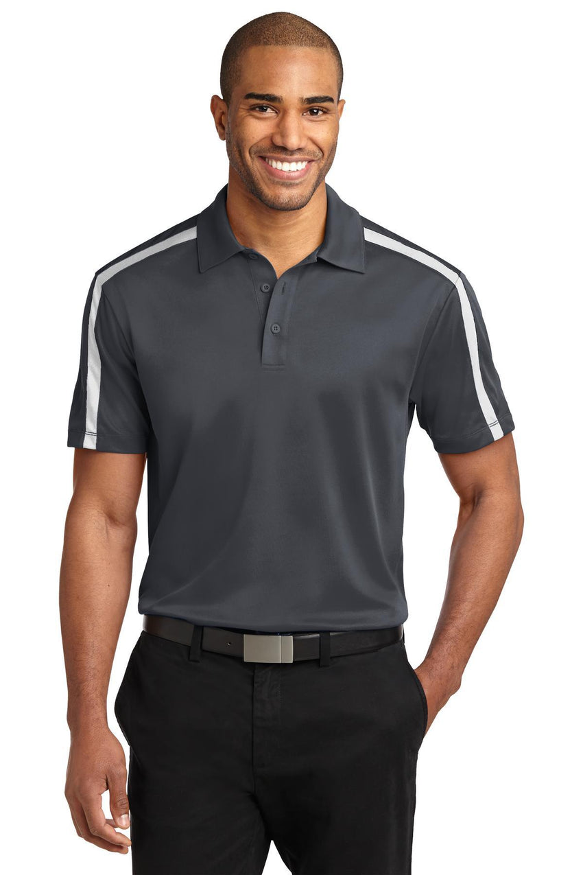 Port Authority Silk Touch Performance Colorblock Stripe Polo K547 - 7DAY'S