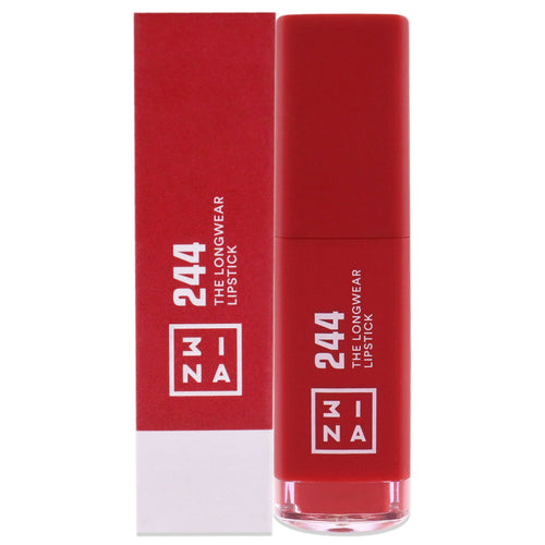 The Longwear Lipstick - 244 Red by 3INA for Women - 0.20 oz Lipstick