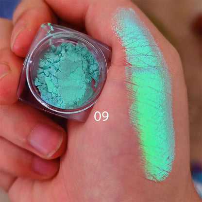 MultiChrome Shifting Pigments Chameleon Eyeshadow Duochrome Chameleon Eyeshadow Infinite Chrome Shining Eyeshadow Net 0.2g
